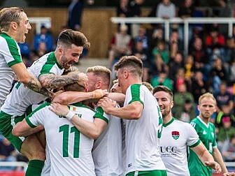 John Caulfield satisfied with...